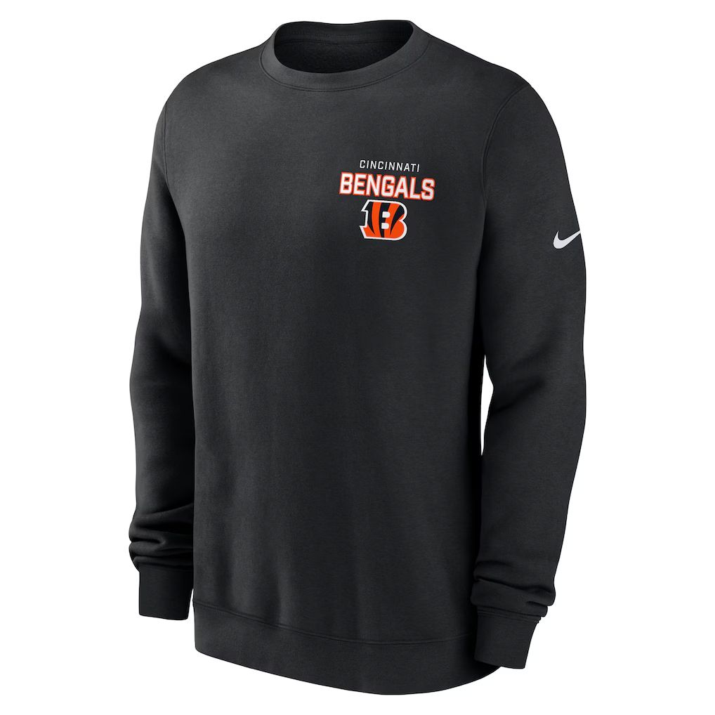 2026 NFL Cincinnati Bengals round-neck sweatshirt 01->cincinnati bengals->NFL Jersey